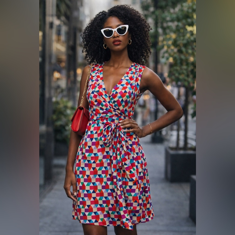 KATE SPADE NEW YORK - Cathleen Silk Wrap
Dress